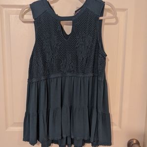 Boho Sleeveless Blouse